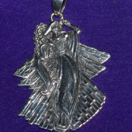 Blossom Fairy Silver Pendant